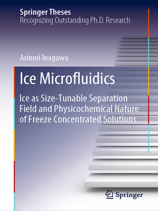 Title details for Ice Microfluidics by Arinori Inagawa - Available